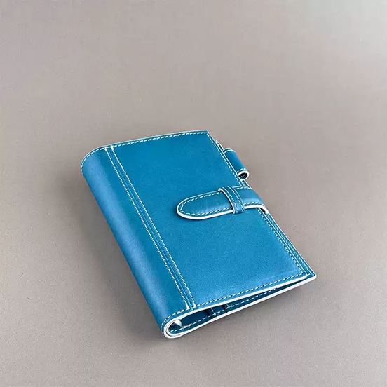 [In Stock] 2025 Itoya Notebook Fair Exclusive Ashford Turquoise Vegetable-Tanned M6 Planner