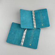 【In Stock】Plotter Official Store Exclusive M5 Blue Ring Notebook, Pelcera Waxed Leather