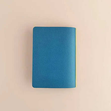 In Stock Plotter Limited Edition Shrink M6 Blue Litchi Grain Leather Notebook