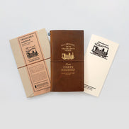 In Stock Tokyo Station Limited Edition TN Collaboration Genuine Leather Notebook Refills Accessories TRAVELER'S notebook