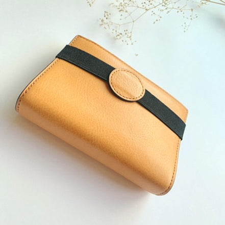 Brelio × NAGASAWA Limited Edition M6/A7 Bifold 20-Ring Vegetable Tanned Leather Planner