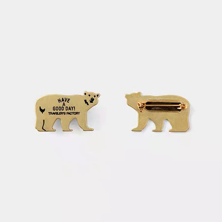 In Stock TRAVELER'S Notebook Christmas Bear Charm Series