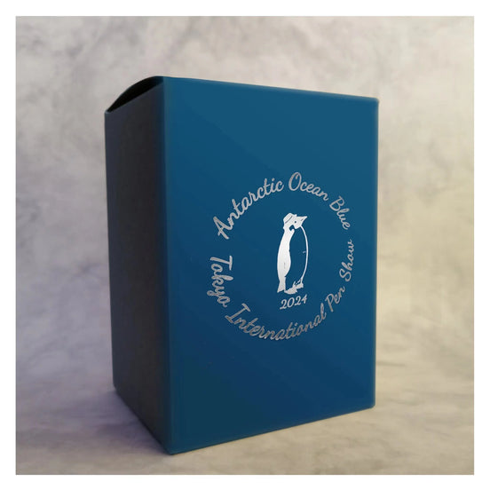 In Stock 2024 Tokyo International Pen Show (TIPS) Limited Edition Sailor Antarctic Sea Blue Fountain Pen Ink 50ml
