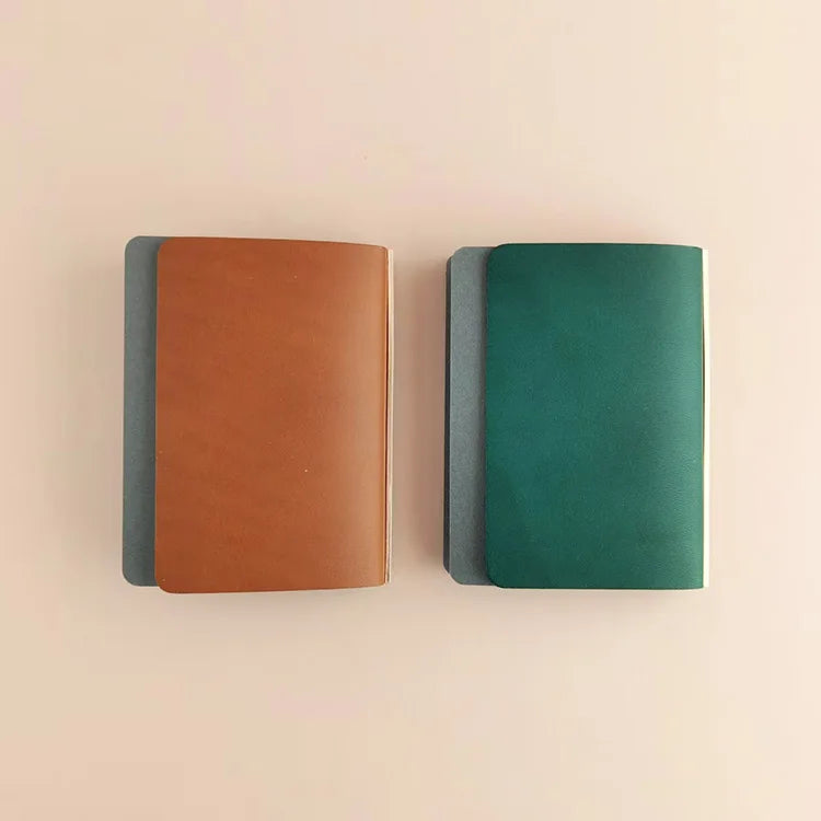 In Stock Plotter Limited Edition Liscio M5 Blue / Brown Smooth Leather Notebook