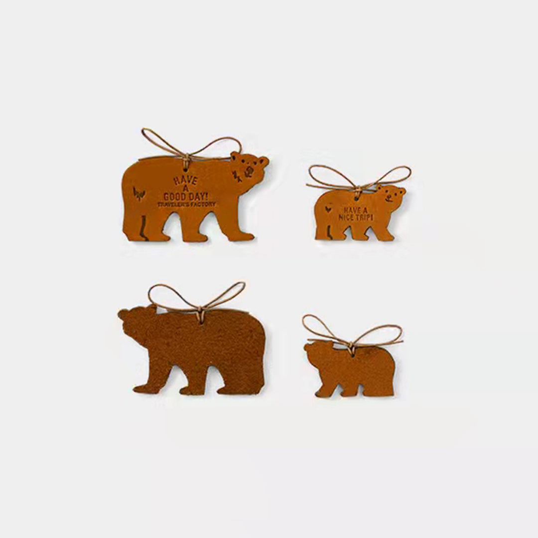 In Stock TRAVELER'S Notebook Christmas Bear Charm Series