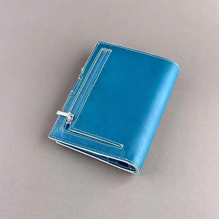 [In Stock] 2025 Itoya Notebook Fair Exclusive Ashford Turquoise Vegetable-Tanned M6 Planner