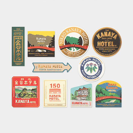 In Stock 150th Anniversary Limited Edition of Kanaya Hotel Japan, in collaboration with TNGenuine Leather Notebook, Refills, Accessories TRAVELER’S notebook