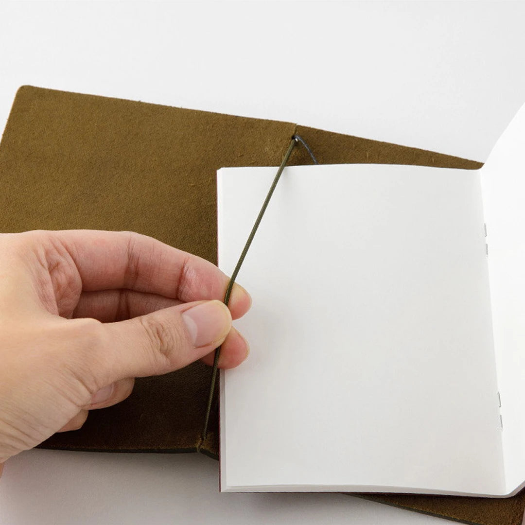 In Stock TRAVELER'S Notebook Passport Size Leather Notebook • Black / Brown / Camel / Blue / Green • TN