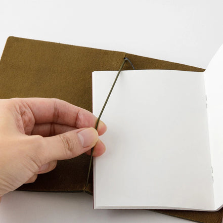In Stock TRAVELER'S Notebook Passport Size Leather Notebook • Black / Brown / Camel / Blue / Green • TN
