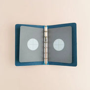 In Stock Plotter Limited Edition Shrink M6 Blue Litchi Grain Leather Notebook
