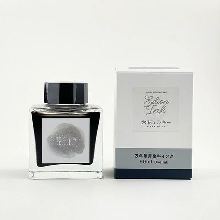 In Stock EDION Limited Edition Ame Shizuku / Mikazuki / Rokka Sailor Colored Fountain Pen Ink 50ml