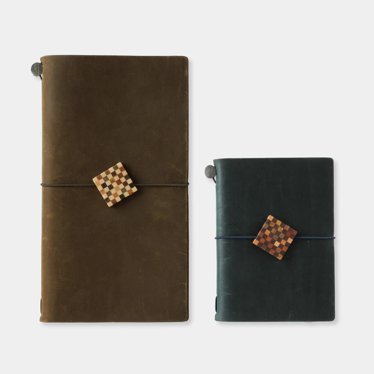 In Stock TN Limited Edition Square Yosegi/Hemp Rope/Ceramic Charms | Journal Accessories