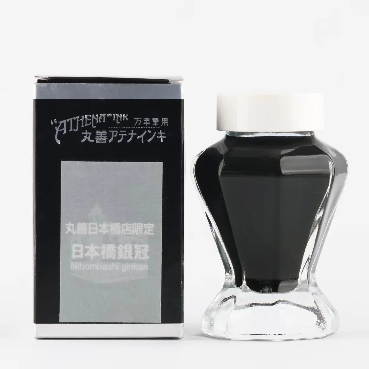 In Stock Maruzen Nihonbashi Exhibition Limited Kingin Kan / Gin Kan / Do Kan Sailor Discontinued Octagon Fountain Pen Ink 50ml