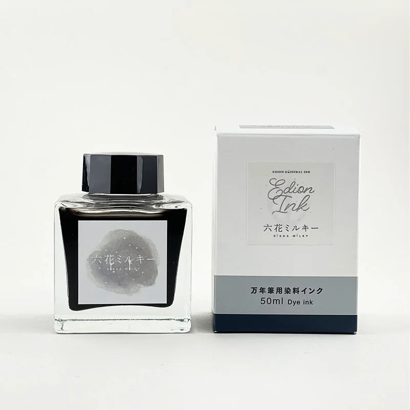 In Stock EDION Limited Edition Ame Shizuku / Mikazuki / Rokka Sailor Colored Fountain Pen Ink 50ml