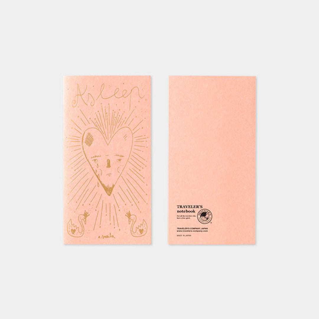 现有库存：西班牙艺术家Aitor Saraiba × TRC 合作款TN替芯 — “沉睡者” TRAVELER'S notebook