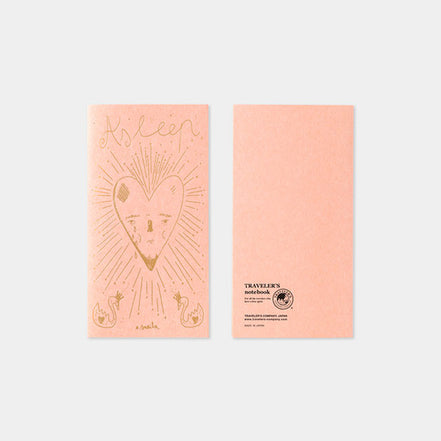 现有库存：西班牙艺术家Aitor Saraiba × TRC 合作款TN替芯 — “沉睡者” TRAVELER'S notebook