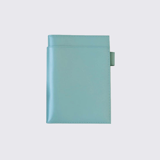 In Stock 2024 Itoya ASHFORD Limited M5 Turquoise Japanese Leather Bi-Fold Notebook