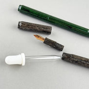 Eboya 湧然 YUZEN Regular Color Kunpu / Shenlong Ebonite 14K Gold Fountain Pen