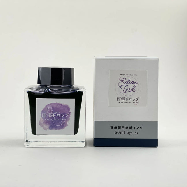 In Stock EDION Limited Edition Ame Shizuku / Mikazuki / Rokka Sailor Colored Fountain Pen Ink 50ml