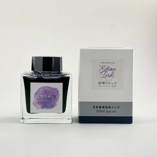 In Stock EDION Limited Edition Ame Shizuku / Mikazuki / Rokka Sailor Colored Fountain Pen Ink 50ml