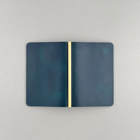 【In Stock】Plotter Official Store Exclusive M5 Blue Ring Notebook, Pelcera Waxed Leather