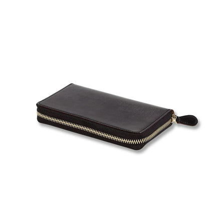 GANZO M5 Genuine Leather Zippered Ring Planner / Notebook Cover