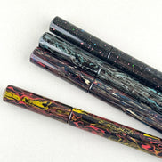 Eboya 鏡花 KYOUKA S Limited Edition Hanabi / Ink Wash / Jiangfeng / Pomegranate Ebonite 14K Gold Fountain Pen