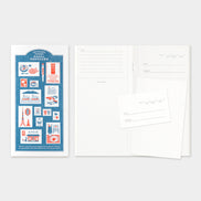 In Stock TN Tokyo Wanderlust Series Leather Notebook Refills Stickers Brass Pen Charm
