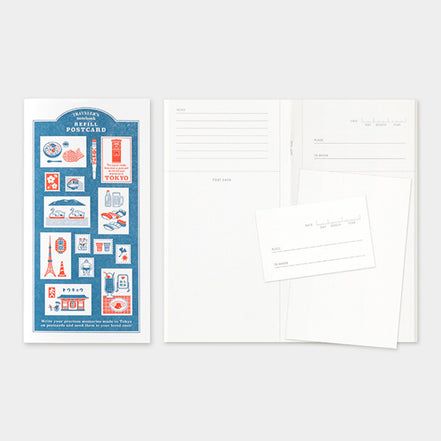 In Stock TN Tokyo Wanderlust Series Leather Notebook Refills Stickers Brass Pen Charm