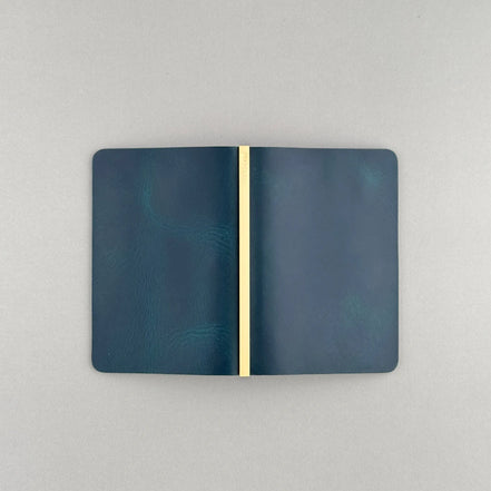 【In Stock】Plotter Official Store Exclusive M5 Blue Ring Notebook, Pelcera Waxed Leather