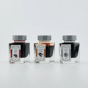 In Stock Kawasaki Bunguten Limited Edition Grape Red / Leather Brown / Silver Gray Sailor Colored Fountain Pen Ink 20ml