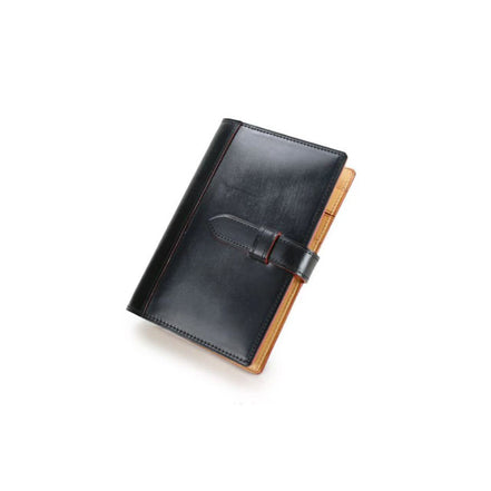 Japanese GANZO M6 Handmade Bridle Leather System Notebook 6-Ring Organizer