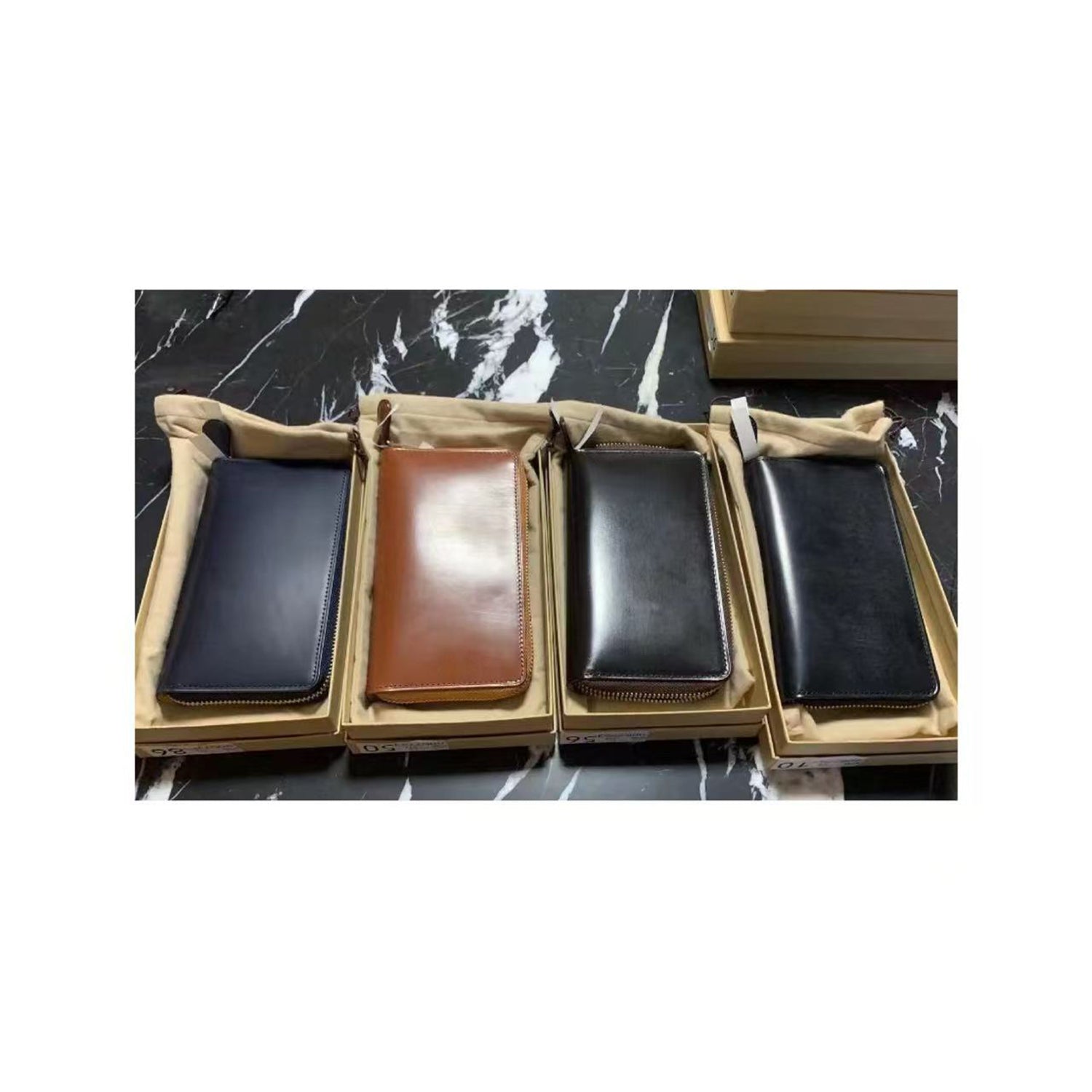 GANZO M5 Genuine Leather Zippered Ring Planner / Notebook Cover