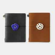 In Stock TN Limited Edition Square Yosegi/Hemp Rope/Ceramic Charms | Journal Accessories