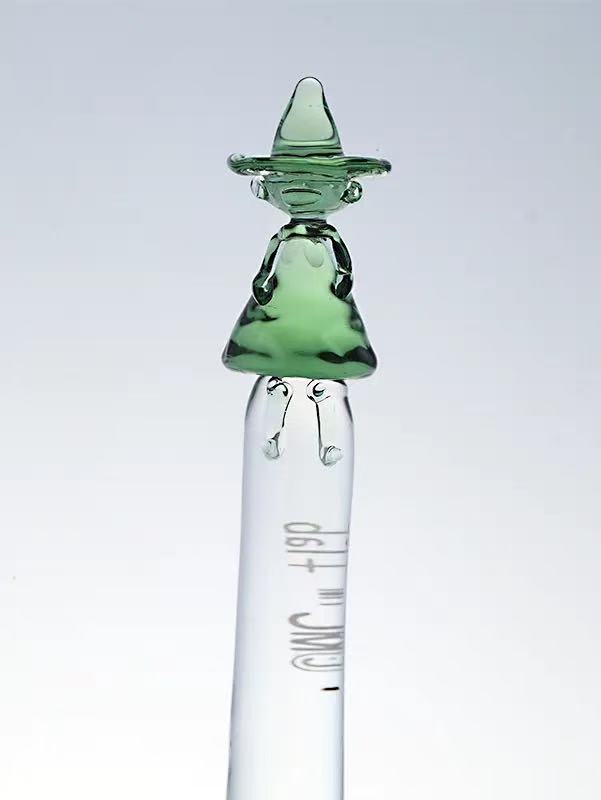Japanese Handmade Glass Dip Pen, Exhibition Limited Edition, Moomin Series, Green