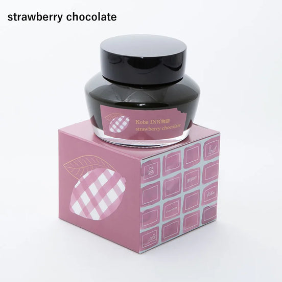 In Stock Kobe Ink × Nagasawa Limited Edition Milk Chocolate, Dark Chocolate, Strawberry Chocolate 50ml Ink