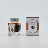 In Stock Kawasaki Bunguten Limited Edition Grape Red / Leather Brown / Silver Gray Sailor Colored Fountain Pen Ink 20ml