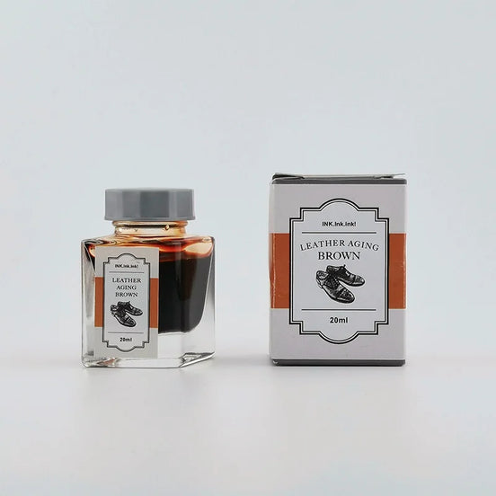 In Stock Kawasaki Bunguten Limited Edition Grape Red / Leather Brown / Silver Gray Sailor Colored Fountain Pen Ink 20ml