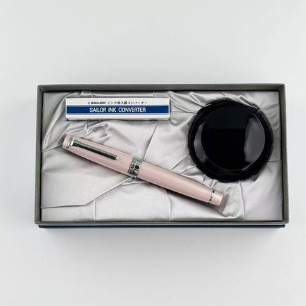 Limited Edition of 100: Mitsukoshi Exclusive “Edo Sakura” Sailor 21K Gold Vintage Nib Fountain Pen and Ink Set