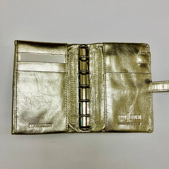 【In Stock】Maruzen Bookstore Exclusive BRIT HOUSE Cocktail Series M5 Five Champagne Shades Sheepskin Leather Planner