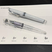 In Stock Ancora 5th Anniversary Limited Edition Wind Chime Bouquet MF Nib Transparent Torpedo Fountain Pen