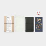 In Stock Hoshino Resorts Limited Edition TRAVELER'S Notebook Collaboration Leather Cover, Refill, Stickers