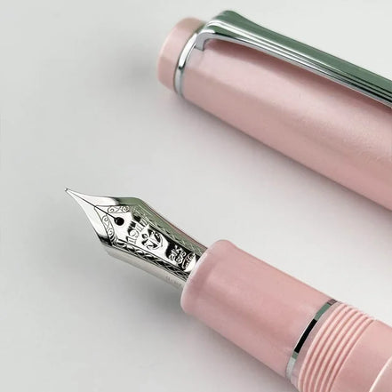 Limited Edition of 100: Mitsukoshi Exclusive “Edo Sakura” Sailor 21K Gold Vintage Nib Fountain Pen and Ink Set