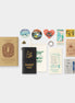 TN × Moomin Annual Lottery Limited Edition Vol.5 Gift Box Set: Leather Notebook, Refill Pages, Pen, Canvas Tote Bag, Stickers