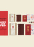 In Stock 2025 Love & Trip Limited Edition TN Red Leather Notebook & Refill