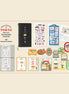 In Stock TN Tokyo Wanderlust Series Leather Notebook Refills Stickers Brass Pen Charm