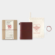 In Stock 2025 Love & Trip Limited Edition TN Red Leather Notebook & Refill