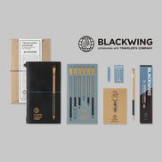 In Stock US Blackwing Limited Edition TN Collaboration Genuine Leather Notebook Refills Accessories Blackwing Pencils TRAVELER'S Notebook