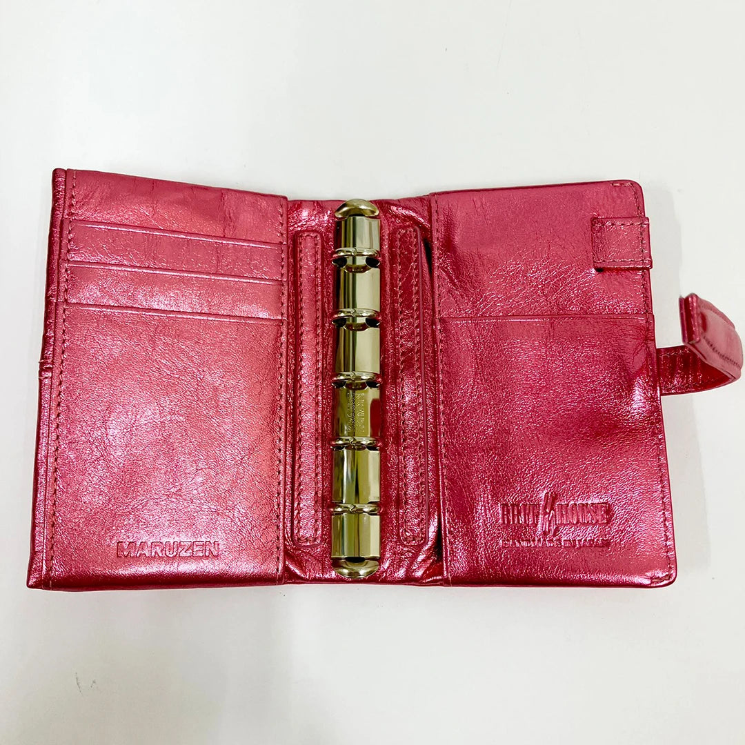 【In Stock】Maruzen Bookstore Exclusive BRIT HOUSE Cocktail Series M5 Five Champagne Shades Sheepskin Leather Planner
