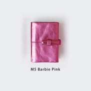 【In Stock】Exclusive Brit House for Itoya Notebook Fair 2024, M5 Barbie Pink Planner, Raw Pakistani Hide Leather
